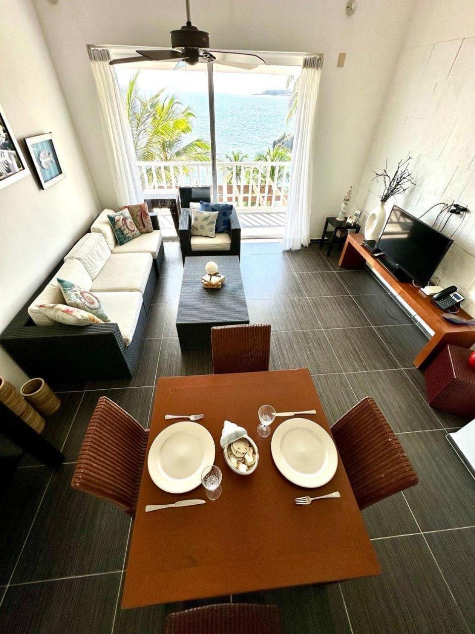 Vista Mare Spectacular Ocean View Top Floor 1-Bedroom Condo, Samaná Exterior foto